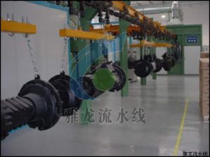 汽车后桥喷漆线