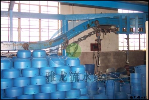 产品上下线处及上拱