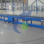 气瓶内纵缝探伤前辊道