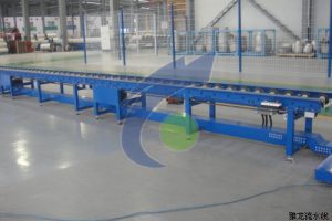 气瓶内纵缝探伤前辊道