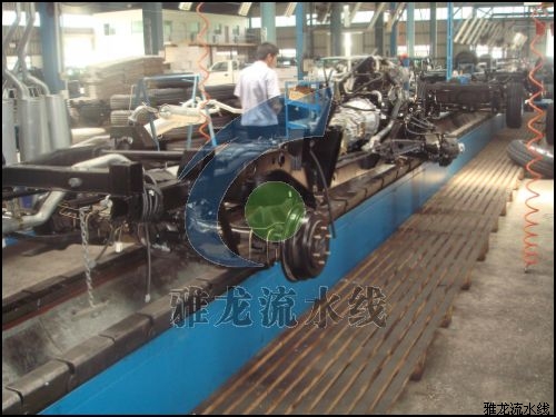 底盘车生产流水线