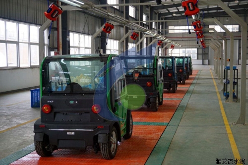 四轮电动汽车生产线