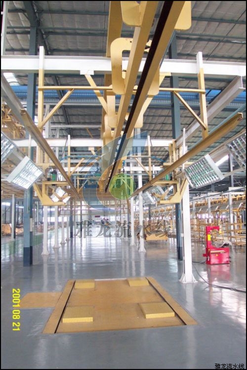 轿车生产流水线