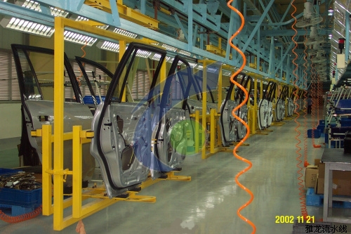 电动汽车装配流水线