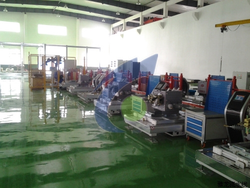 户外断路器流水线